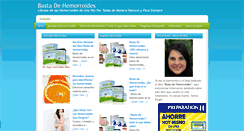 Desktop Screenshot of bastadehemorroidesblog.com